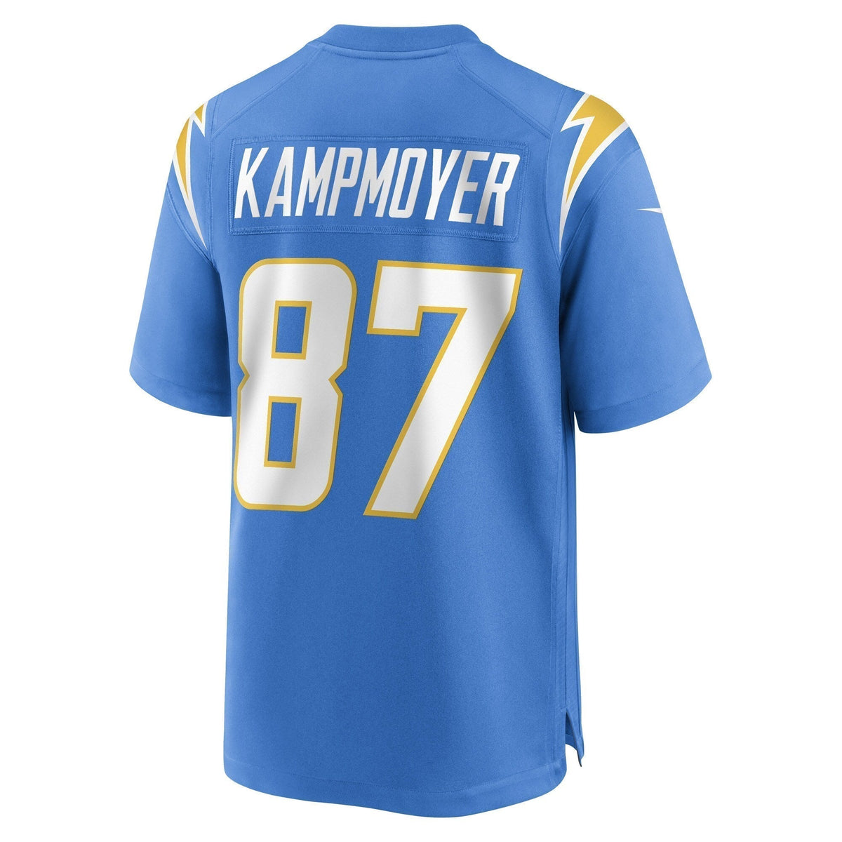 Hunter Kampmoyer Los Angeles Chargers Nike Game   Jersey - Powder Blue
