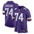 Men's Minnesota Vikings Donovan Jackson Nike Purple 2025 NFL Draft First Round Pick Game Jersey