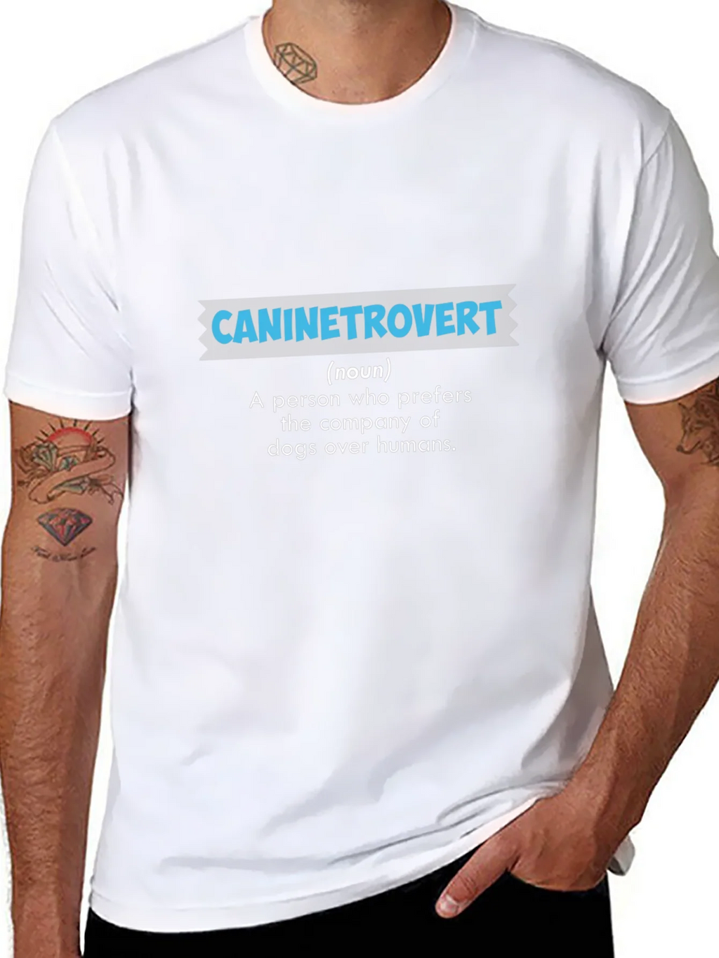 Caninetrovert - Dog Lovers T-Shirt