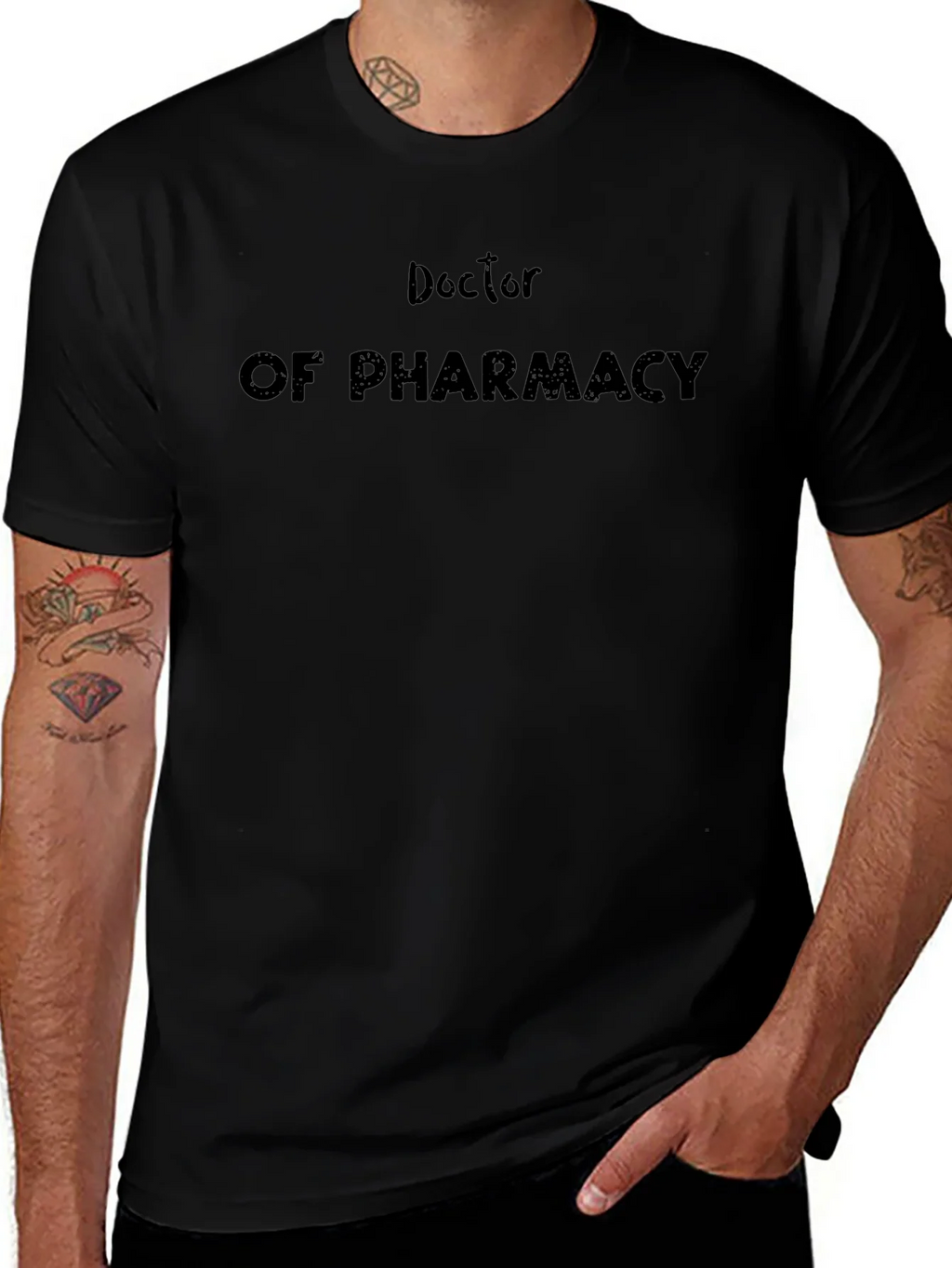 Doctor of Pharmacy Black T-Shirt