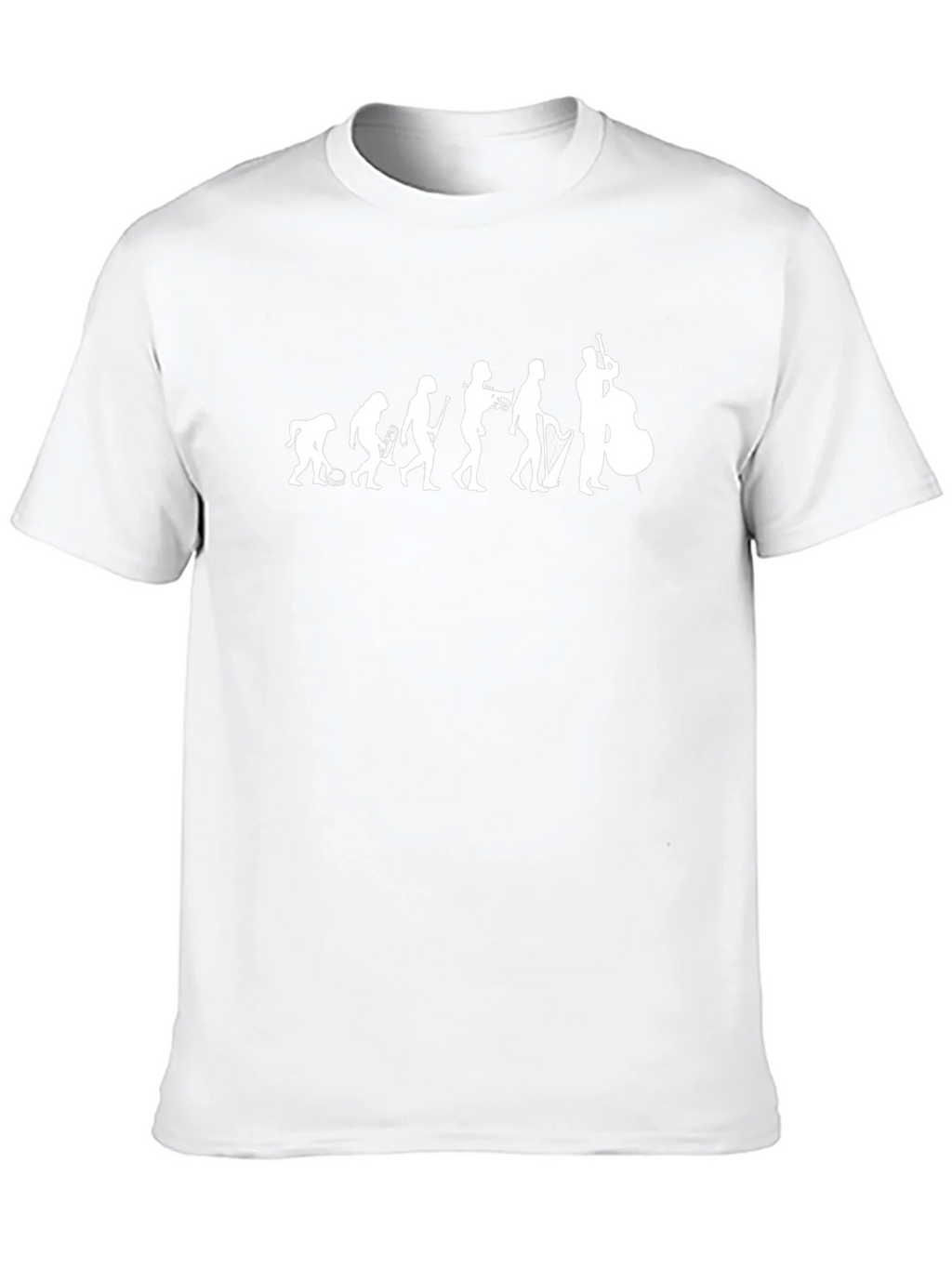Jazz Evolution Graphic T-Shirt - Black