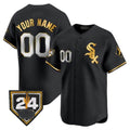 Custom C.White Sox Spring Training Patch Vapor Premier Limited Baseball Jerseys