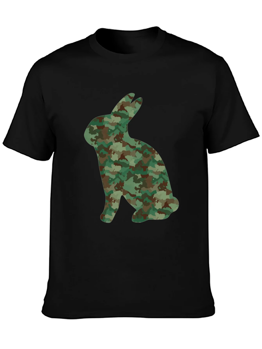 Camo Bunny T-Shirt - Unique Graphic Tee