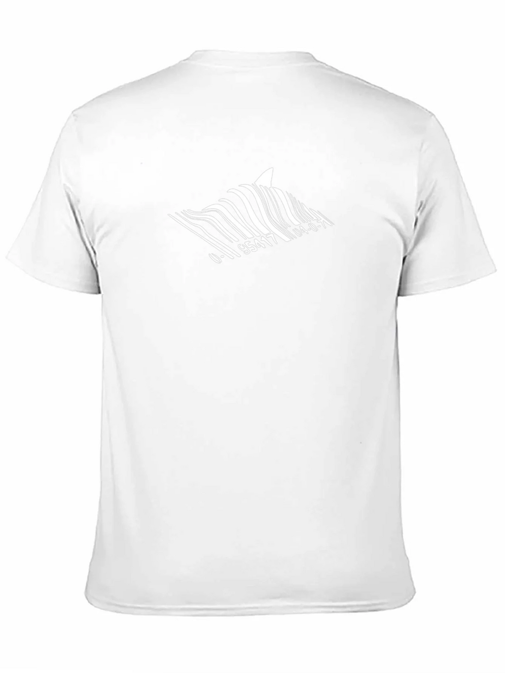 Shark Barcode T-Shirt - Unique Graphic Tee