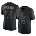 IN.Colts #99 DeForest Buckner Player RFLCTV Limited Black Football Jerseys