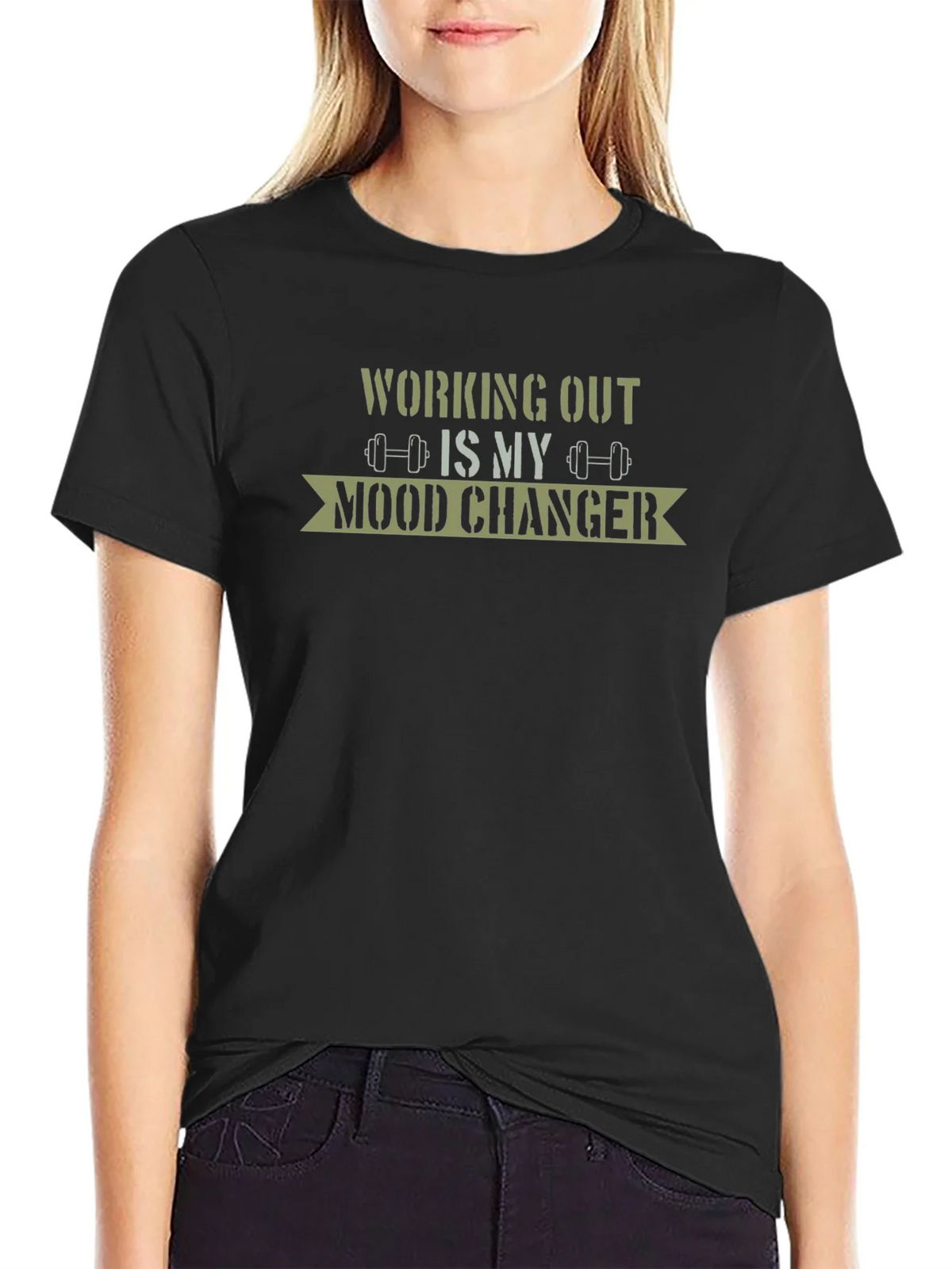 Workout Mood Changer Tee - Gym Motivation Apparel