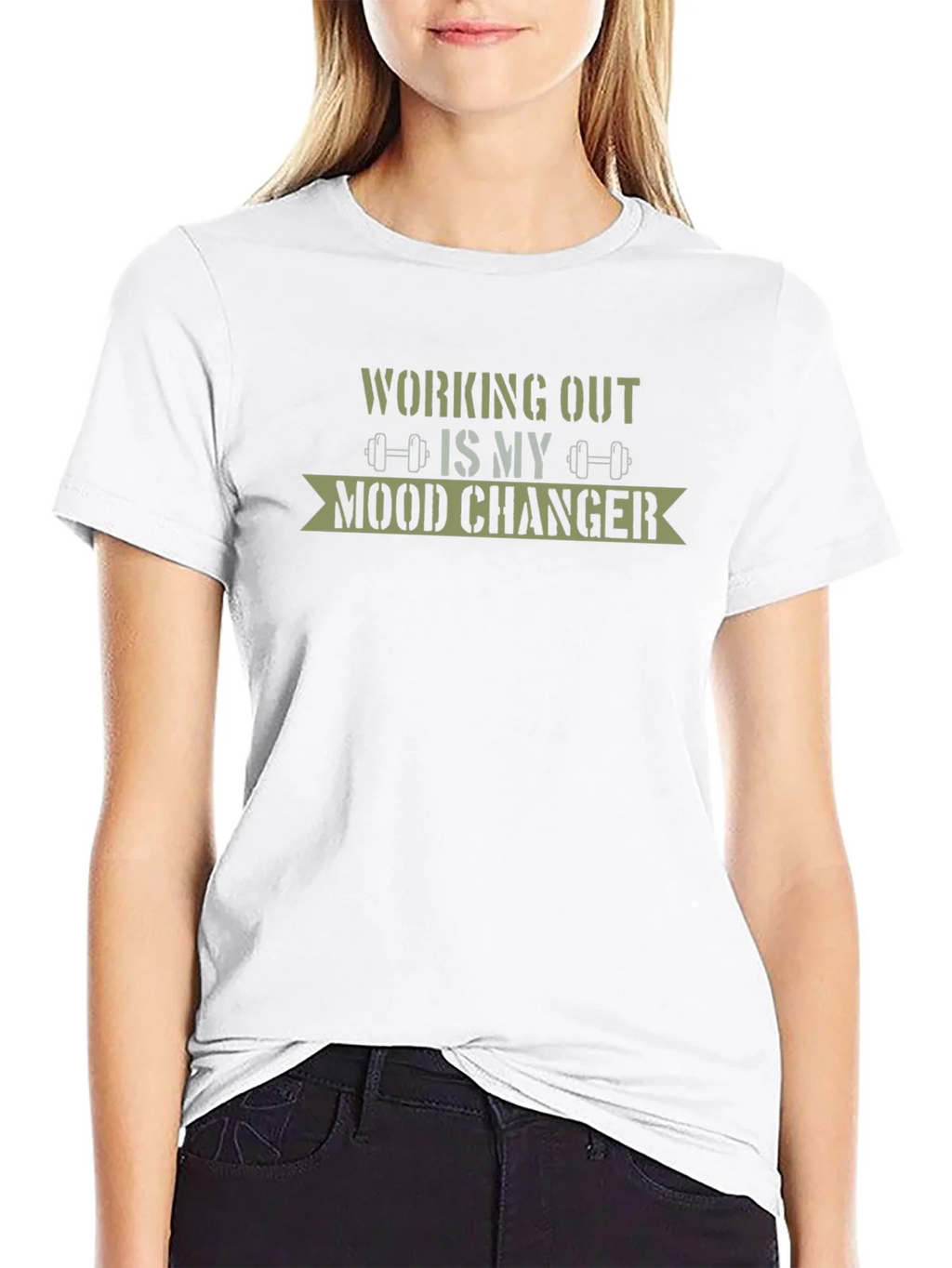 Workout Mood Changer Tee - Gym Motivation Apparel
