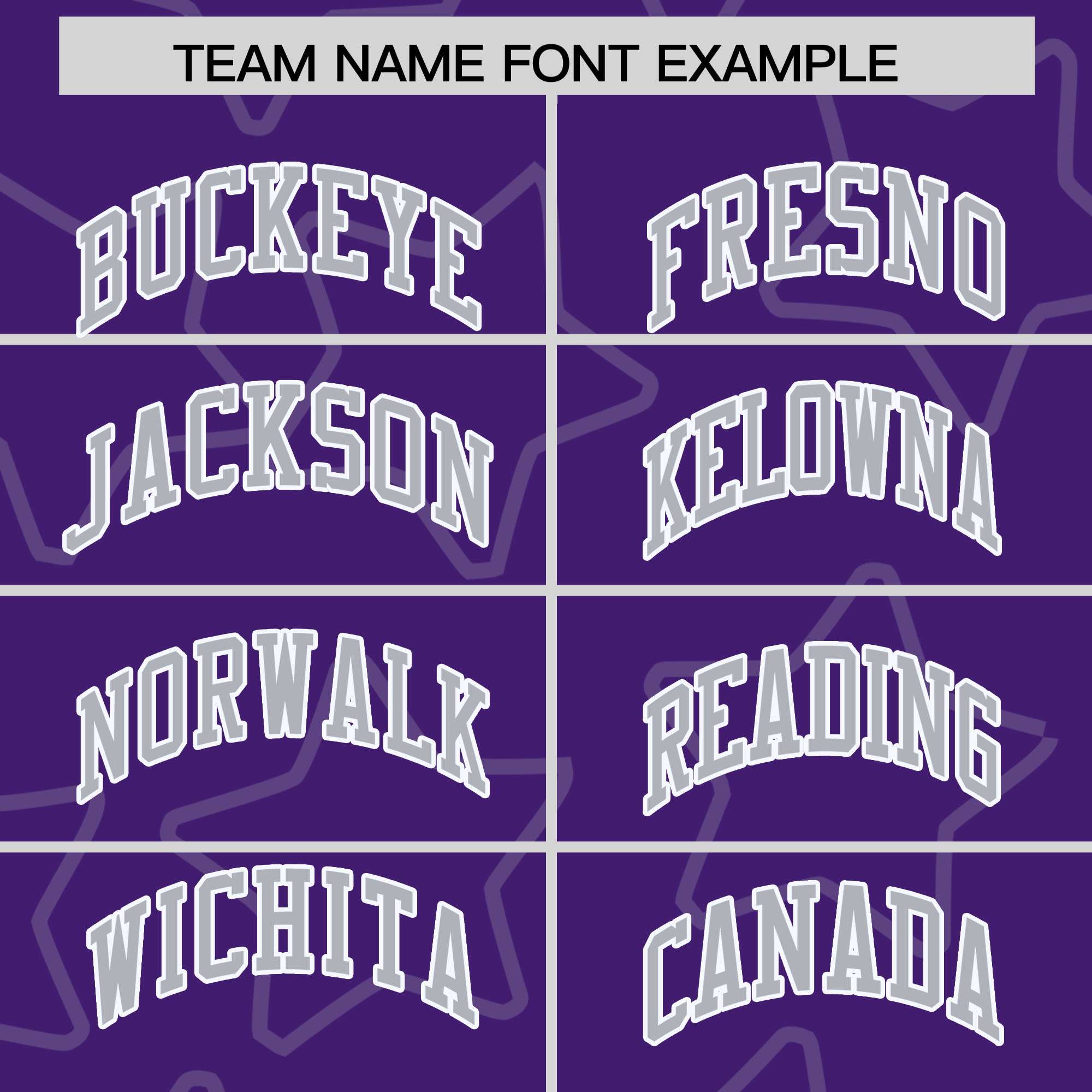 Custom Purple Gray Varsity Full-Snap Star Pattern Letterman Baseball Jacket