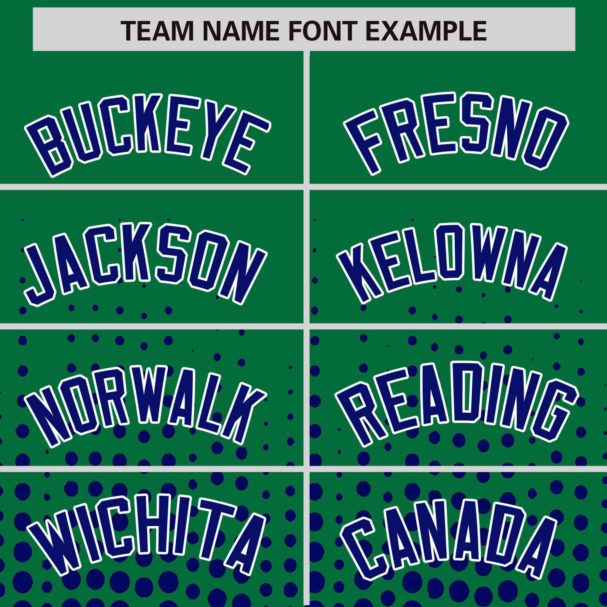 Custom Kelly Green Royal Gradient Varsity Full-Snap Polka Dot Pattern Letterman Baseball Jacket