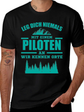 Pilot T-Shirt - Funny German Phrase