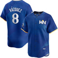 M.Twins #8 Christian Vazquez Player City Connect Limited Baseball Jerseys