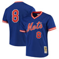 NY.Mets #8 Gary Carter Player  Royal Replica Baseball Jerseys