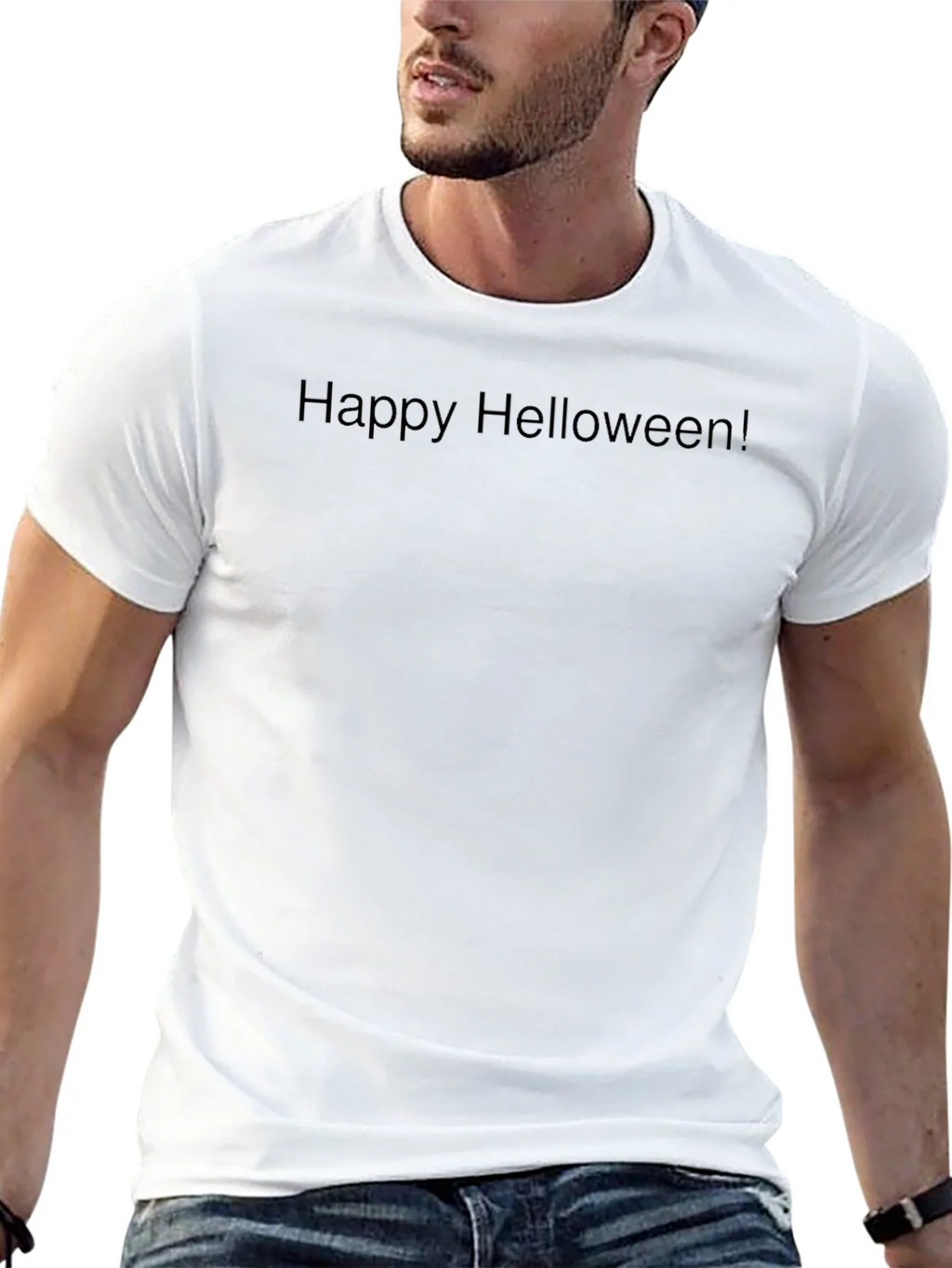 Happy Helloween Black T-Shirt