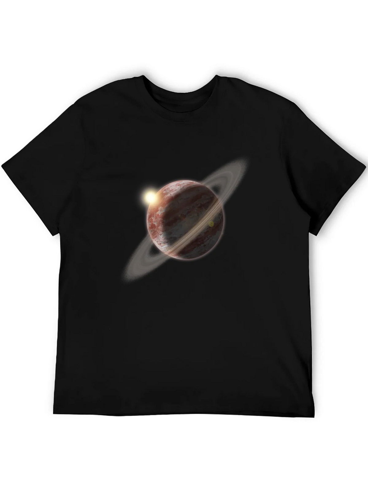 Planet Graphic Tee - Space Saturn Rings
