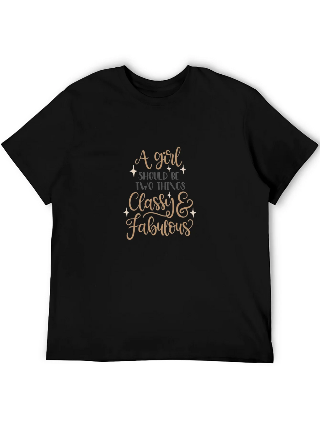 Classy & Fabulous Tee - Stylish Graphic T-Shirt
