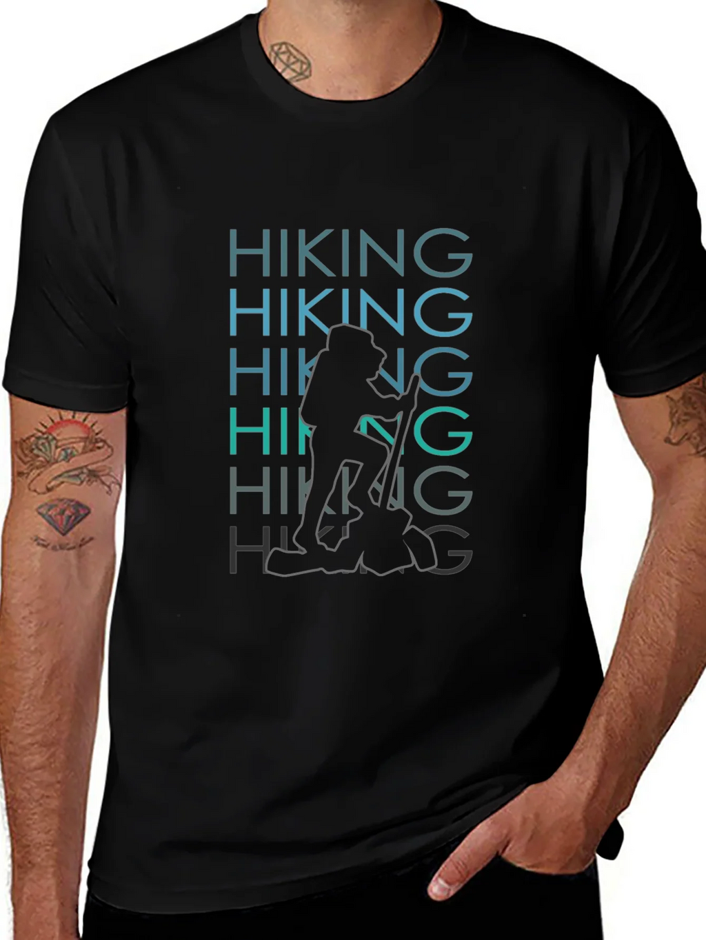Hiking Graphic Tee - Adventure Ready