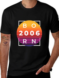 Born in 2006 Retro Sunset T-Shirt