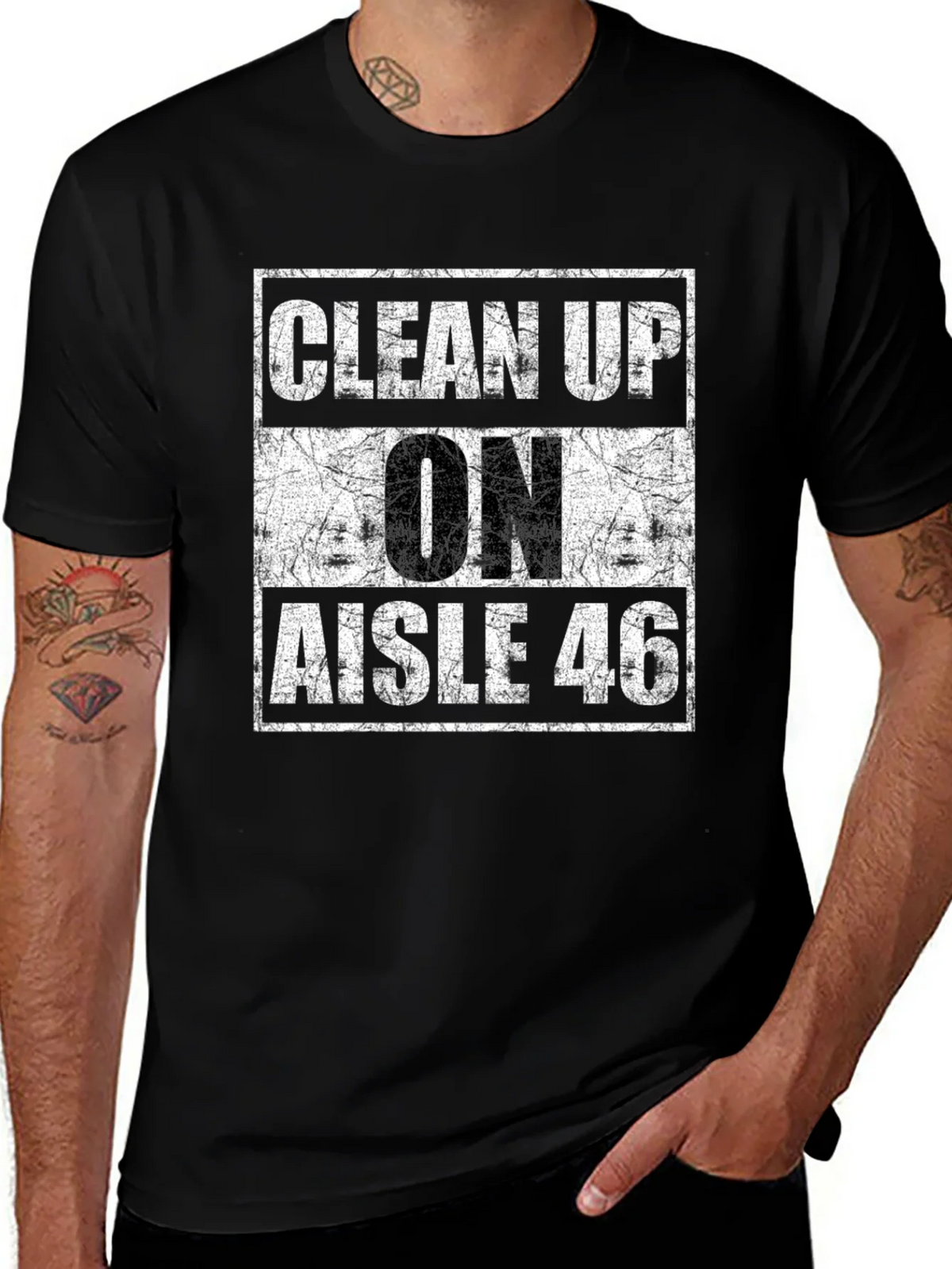 Clean Up On Aisle 46 Graphic T-Shirt
