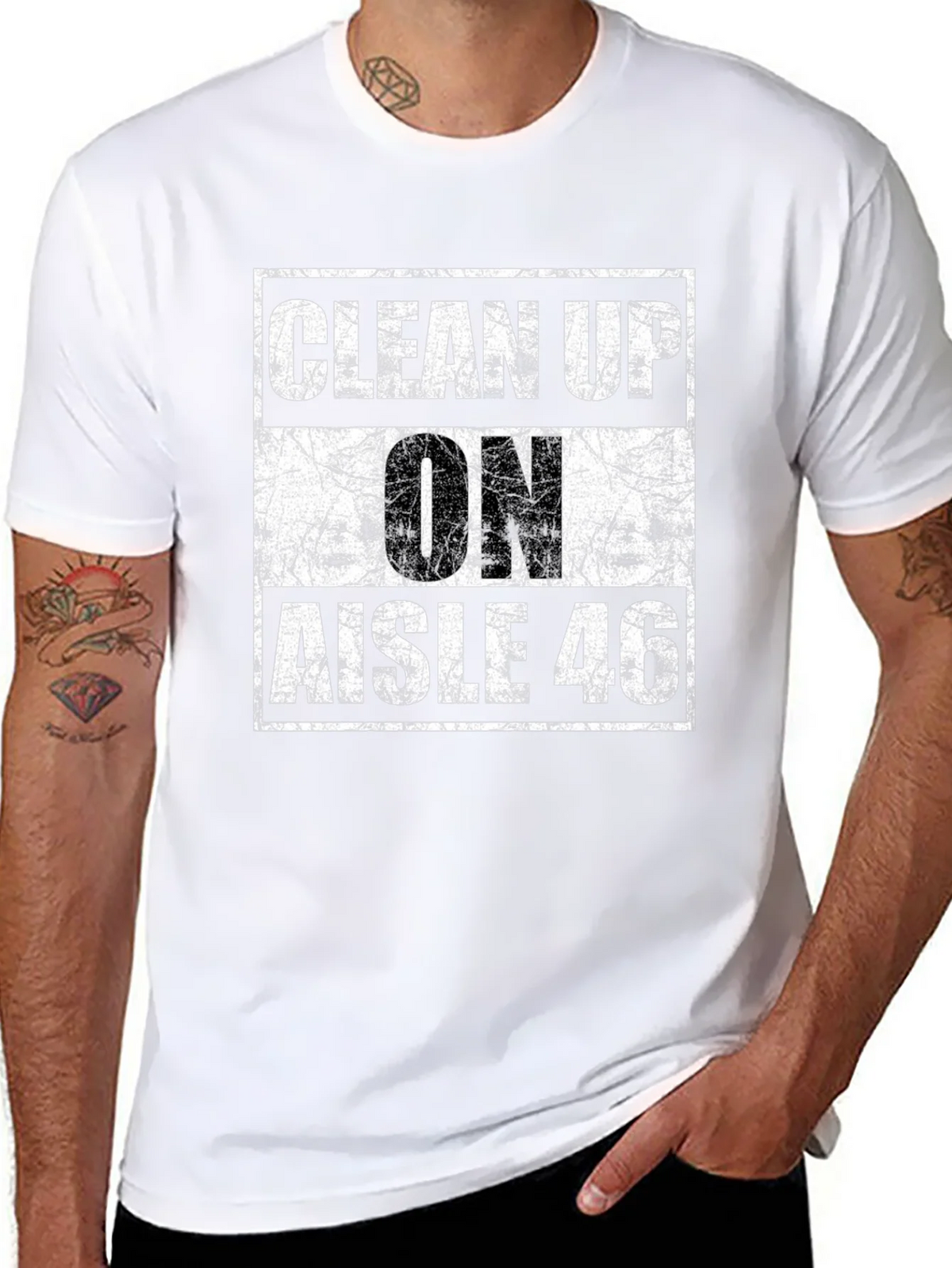 Clean Up On Aisle 46 Graphic T-Shirt