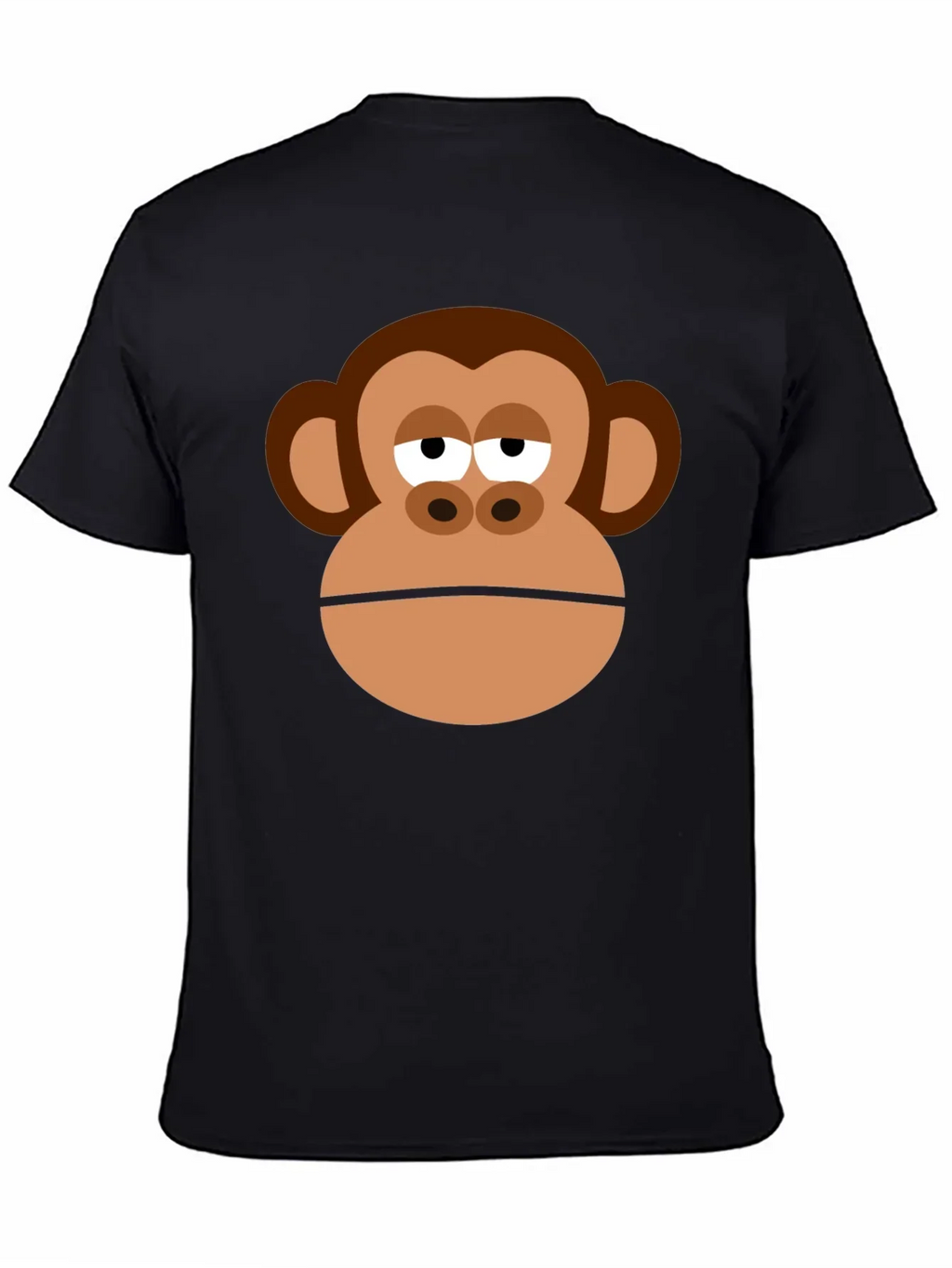 Monkey Face Graphic Tee - Funny Unisex T-Shirt