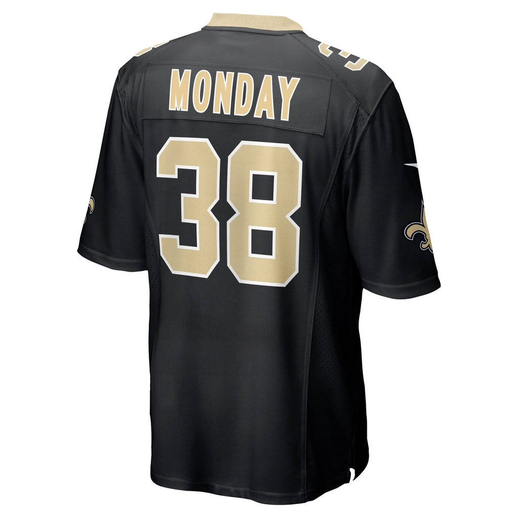 Smoke Monday New Orleans Saints Nike Game   Jersey - Black