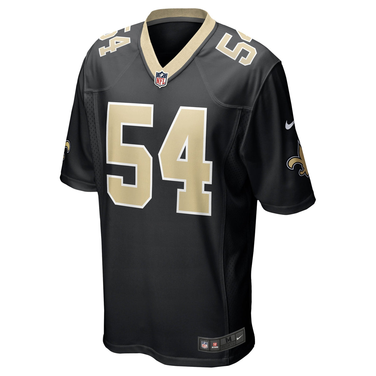 Jaylon Smith New Orleans Saints Nike Team Game Jersey -  Black