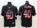 Men's Arizona Cardinals Pat Tillman #44.8 Black Player Jersey1