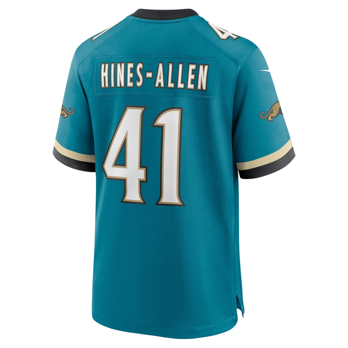 Josh Hines-Allen Jacksonville Jaguars Nike Prowler Throwback   Game Jersey - Teal