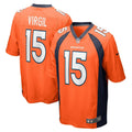 Jalen Virgil Denver Broncos Nike Game   Jersey - Orange