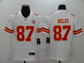 Men's Kansas City Chiefs Travis Kelce #87 White Game Jersey1