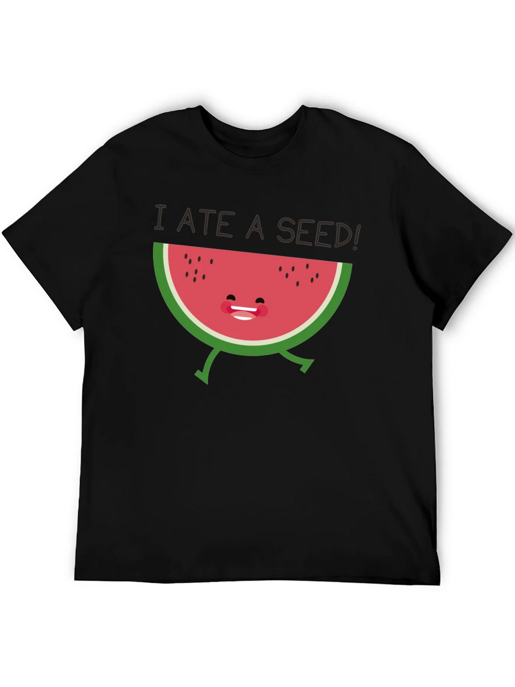 I Ate a Seed! Funny Watermelon Graphic Tee