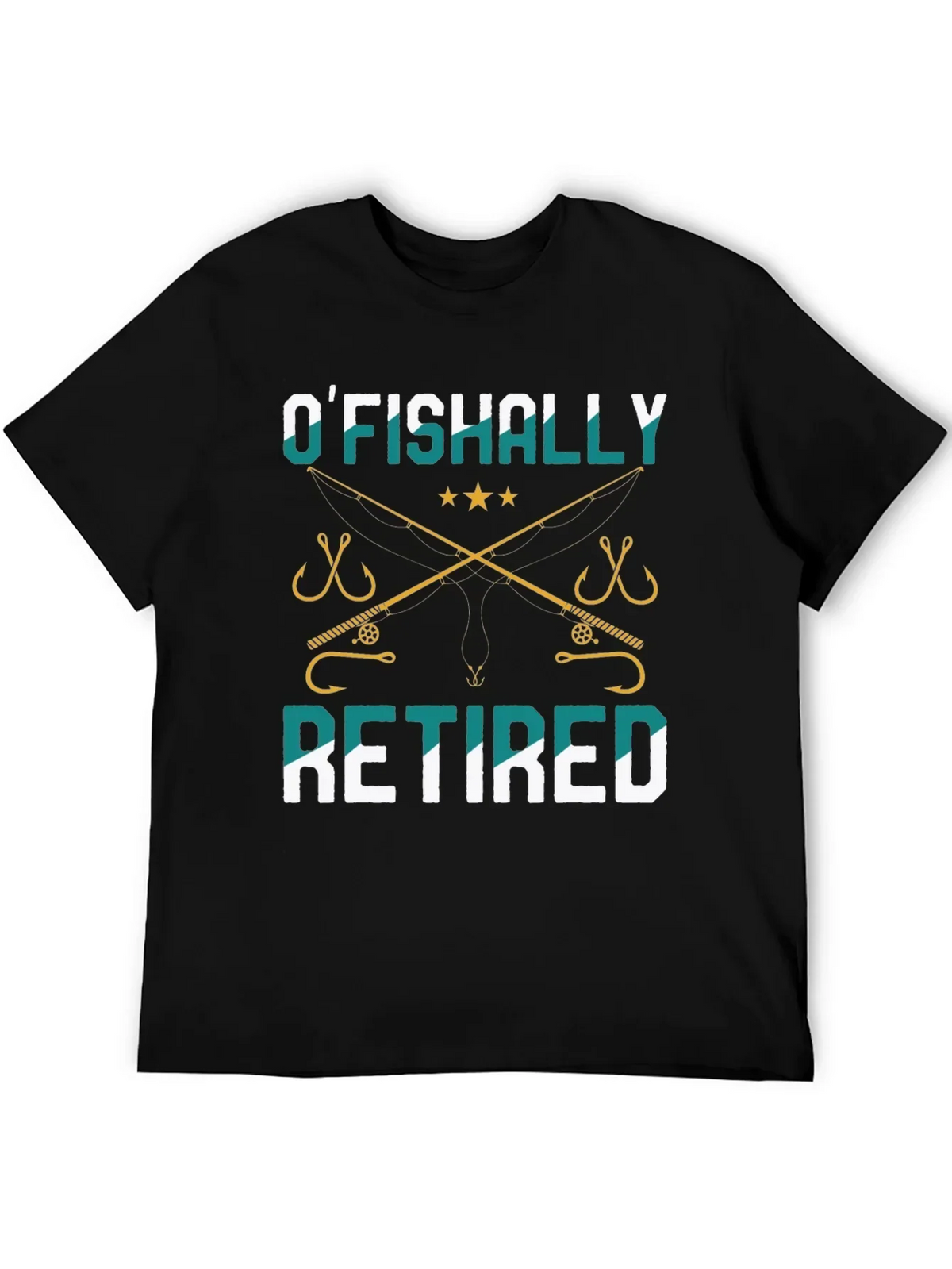 OFishally Retired Fishing T-Shirt