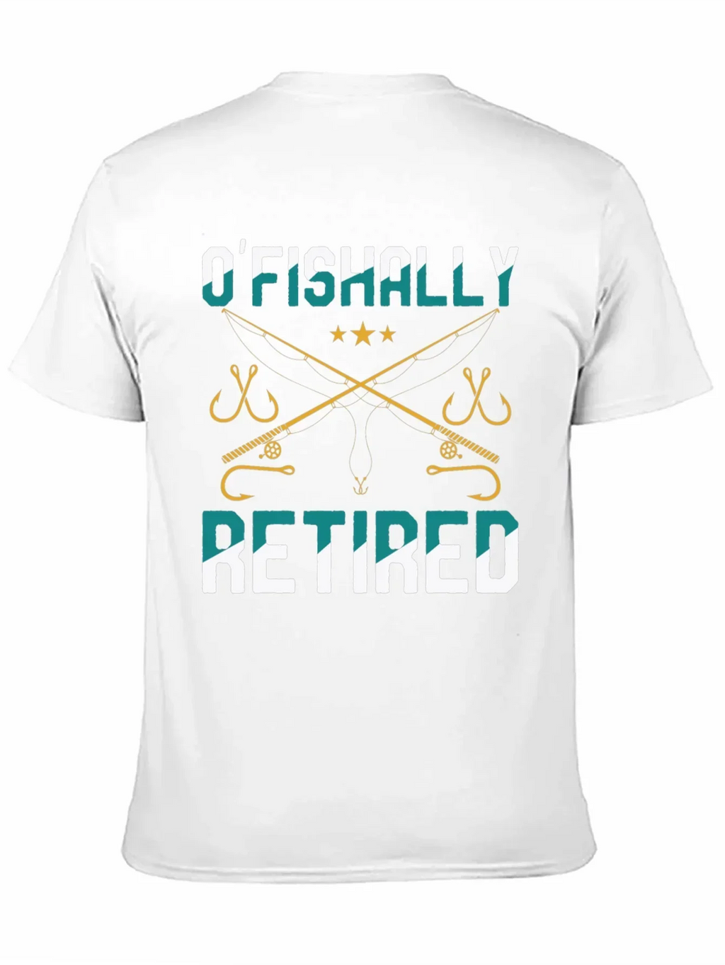 OFishally Retired Fishing T-Shirt