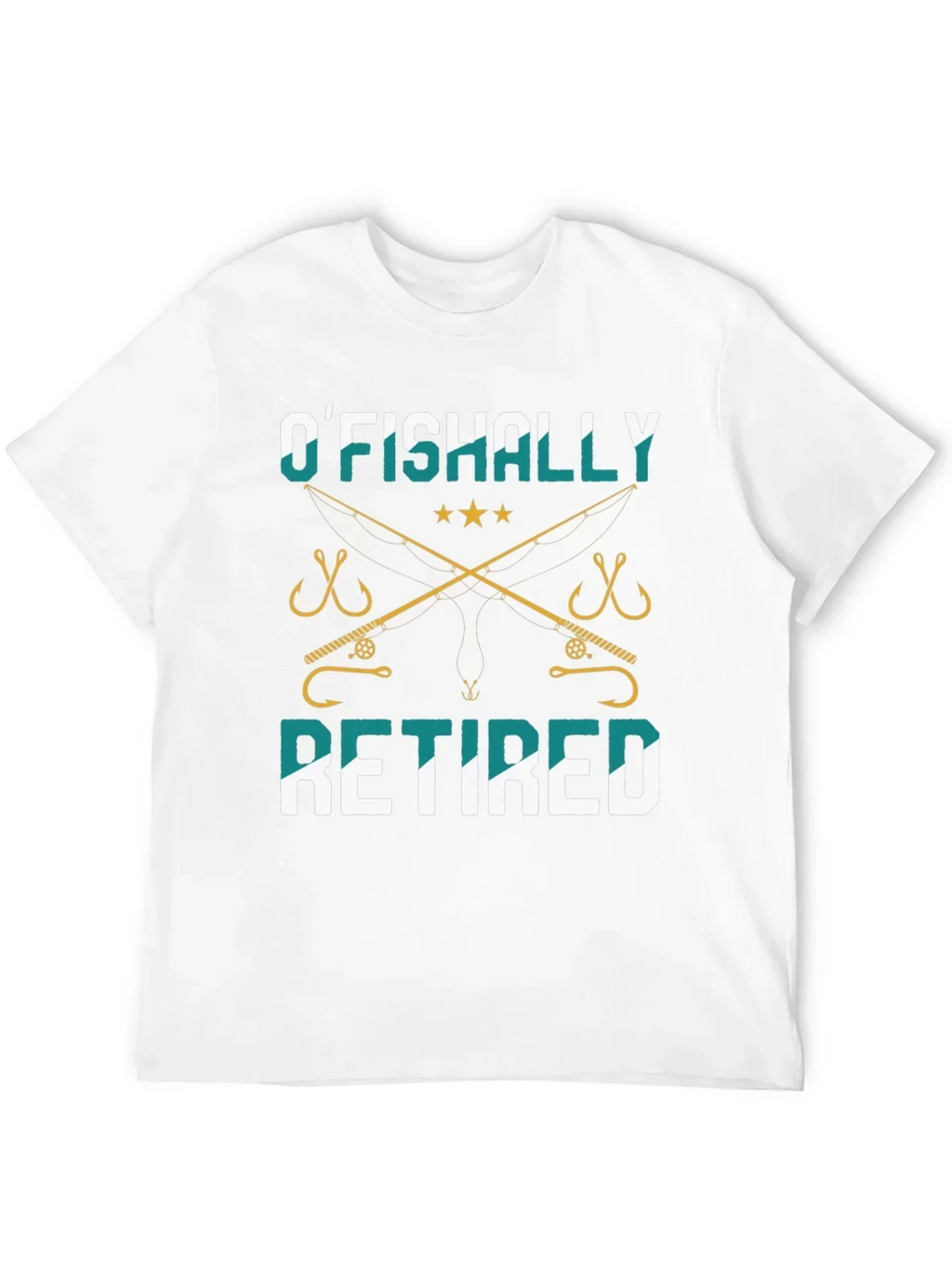OFishally Retired Fishing T-Shirt