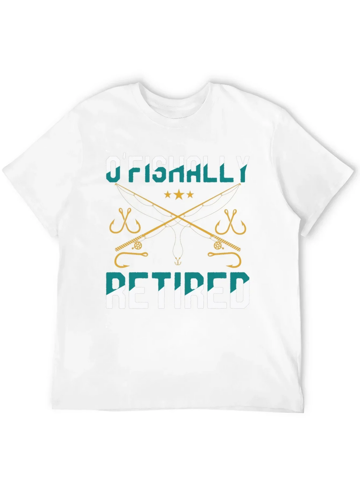 OFishally Retired Fishing T-Shirt