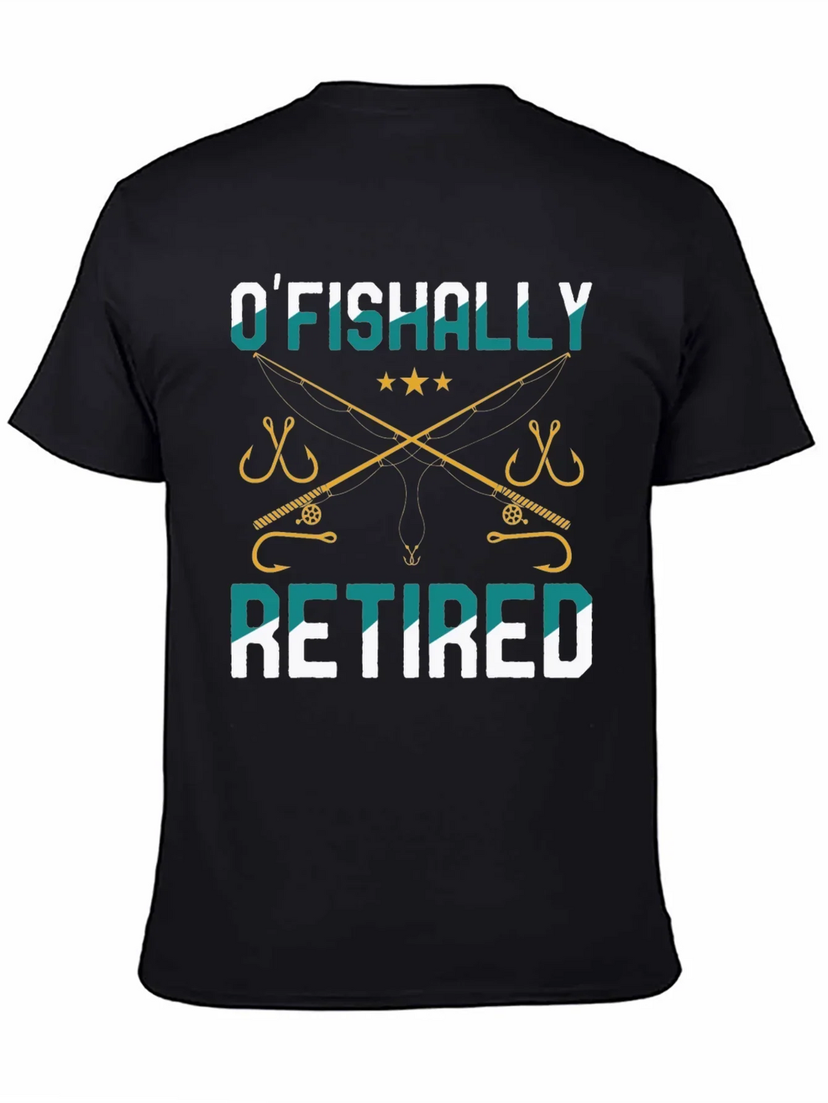 OFishally Retired Fishing T-Shirt