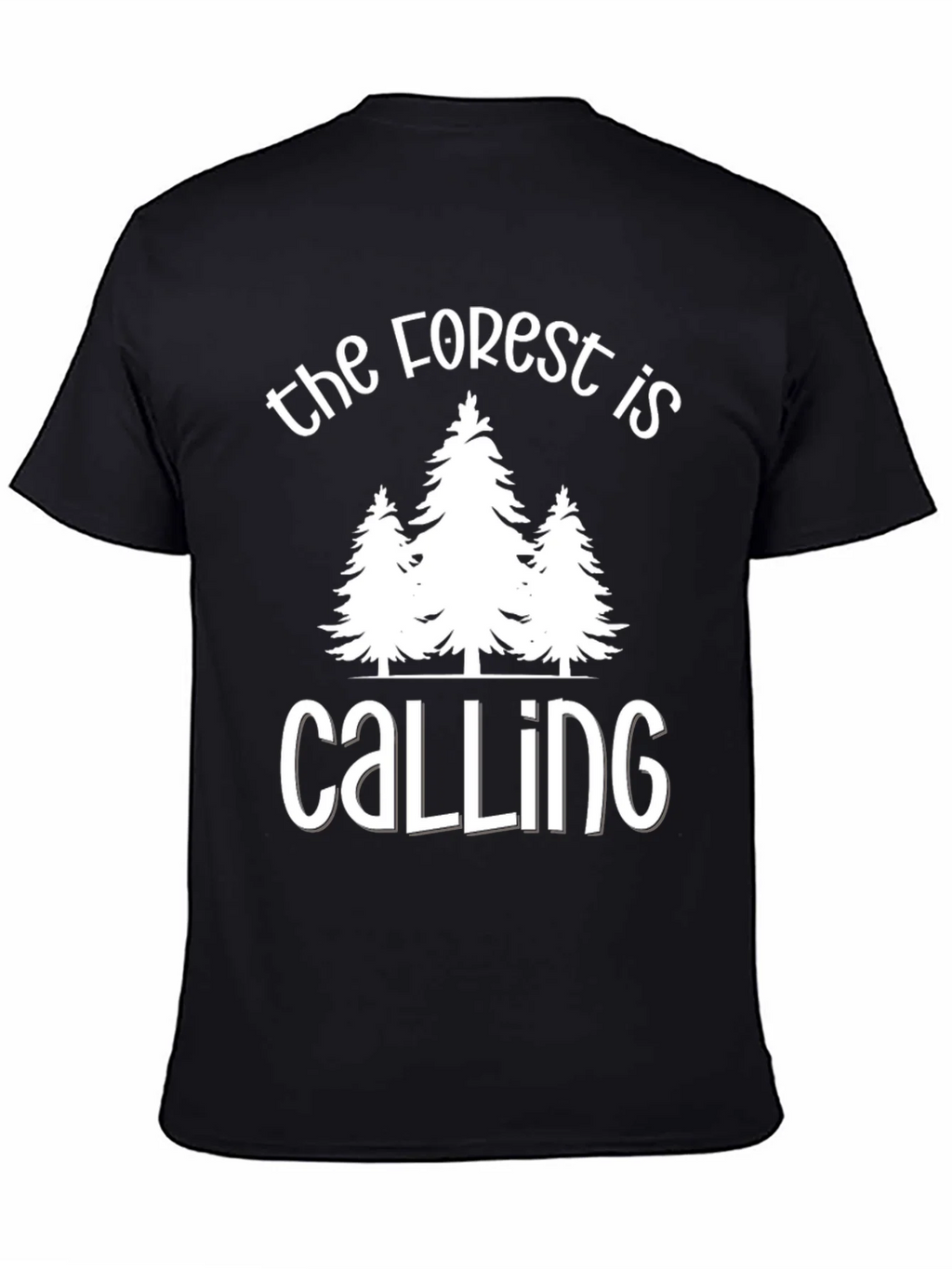 Forest Calling Graphic Tee - Nature Lover T-Shirt