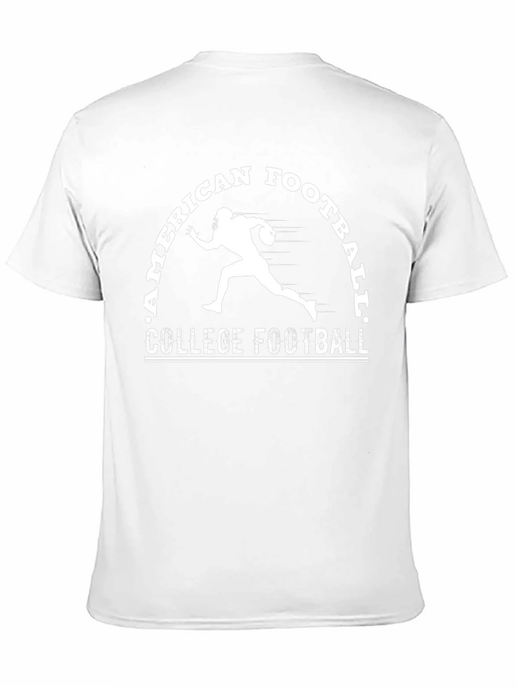 American College Football T-Shirt - Black