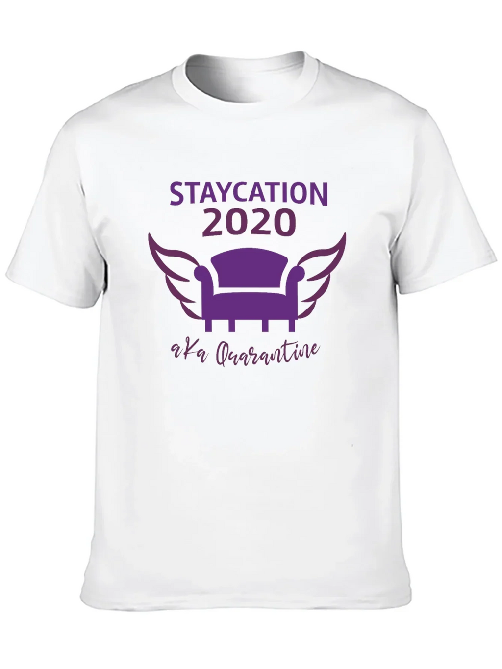 Staycation 2020 Quarantine Graphic Tee